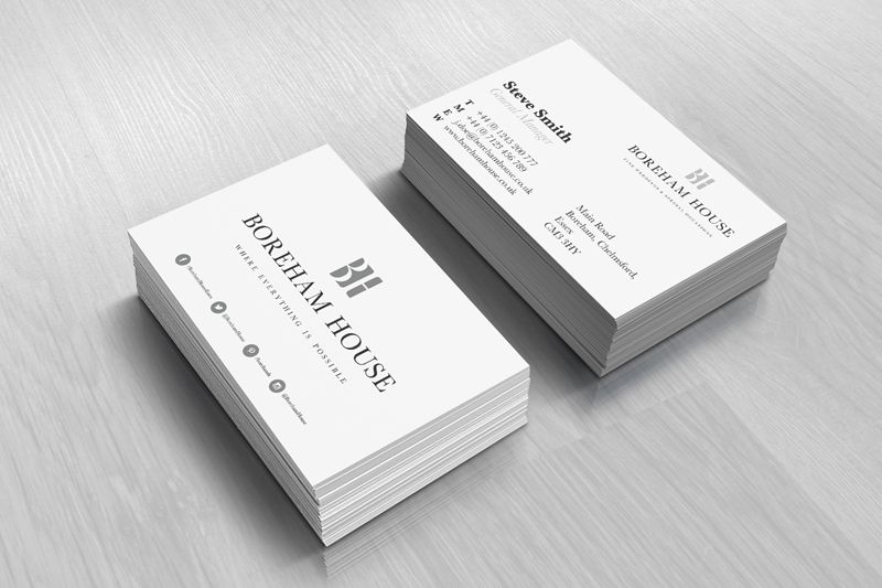 Boreham House Business Cards