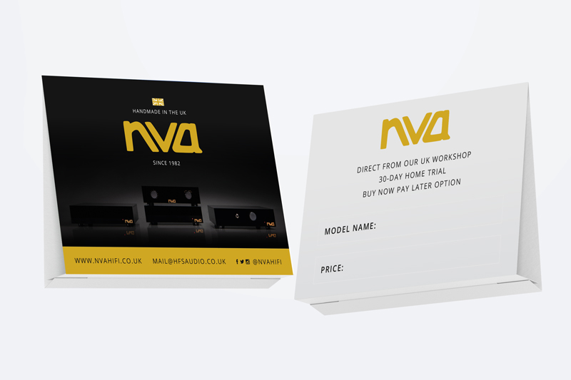 NVA Tent Cards