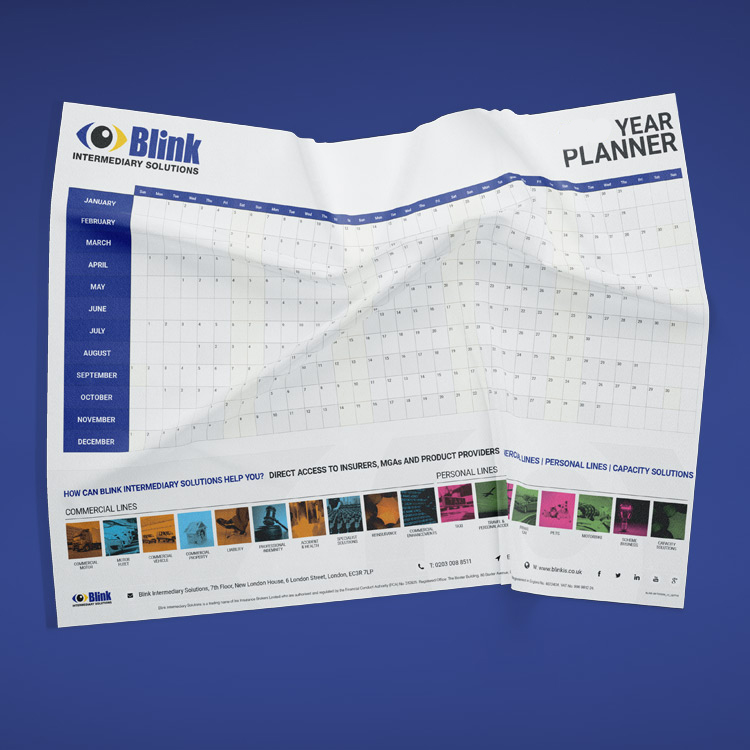 Blink Year Planner